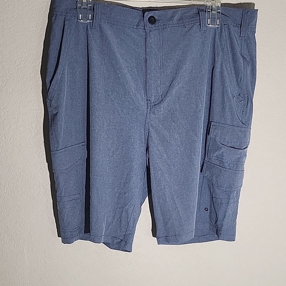 Iron Co Shorts Mens Size 38 Blue Athletic Lightweight